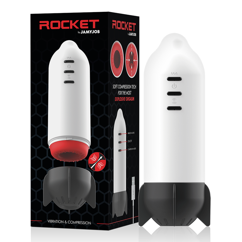 Вибриращ мастурбатор ROCKET - SexVibe