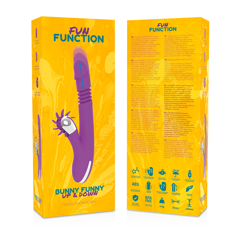 Вибратор зайче BUNNY FUNNY UP & DOWN 2.0