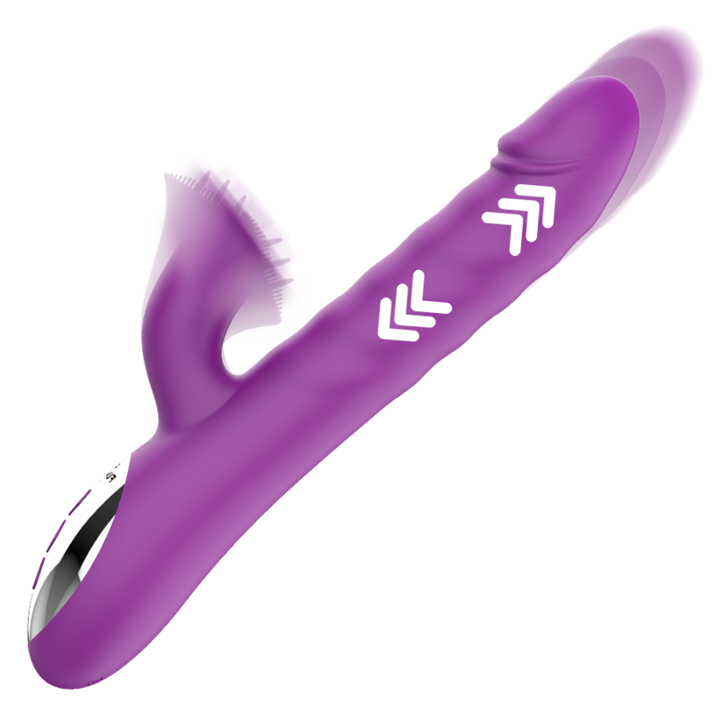 Вибратор със засмукваща функция ZENDA - SexVibe