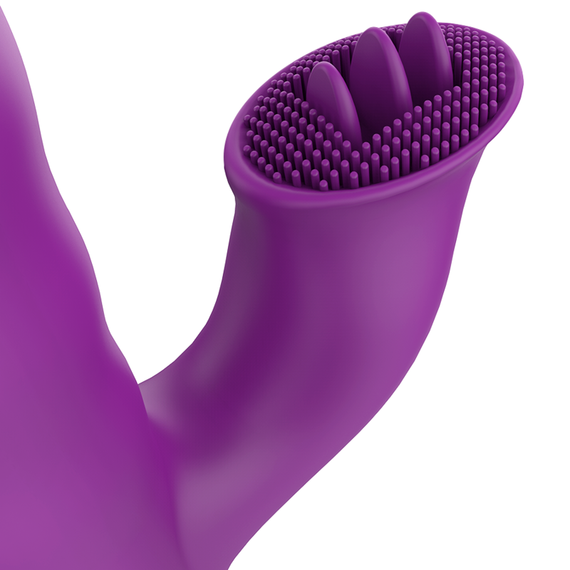Вибратор със засмукваща функция ZENDA - SexVibe