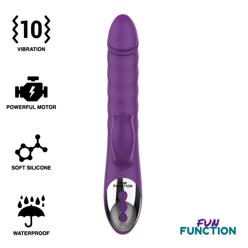 Вибратор със засмукваща функция ZENDA - SexVibe