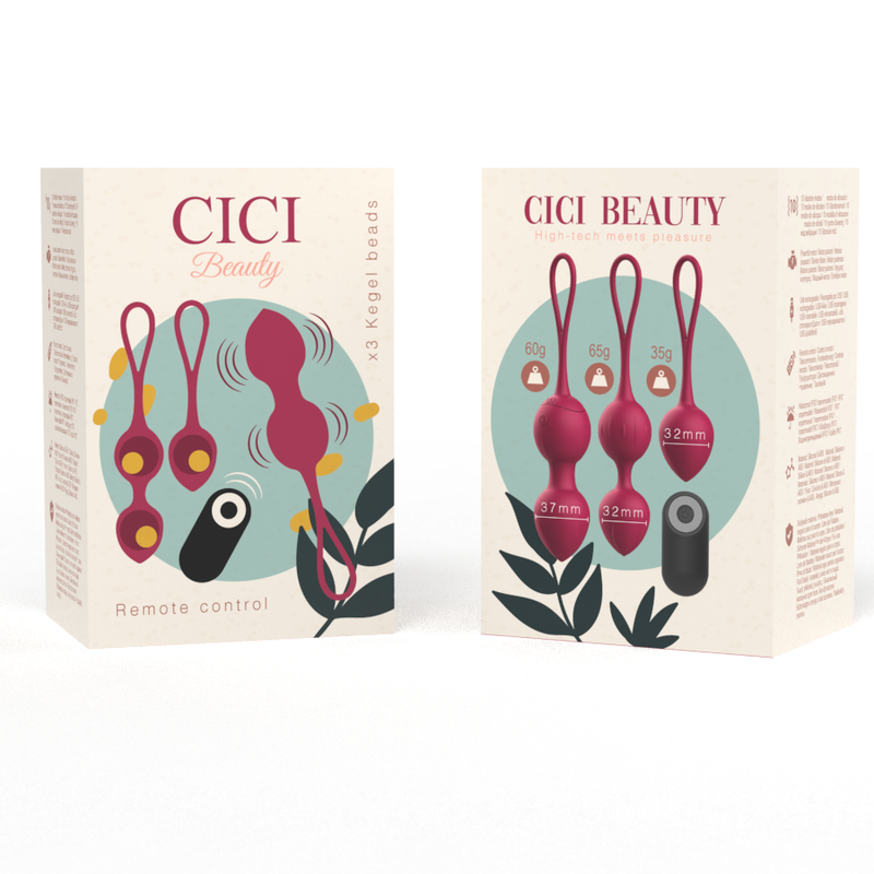 Кегел топчета с дистанционно управление CICI BEAUTY - SexVibe