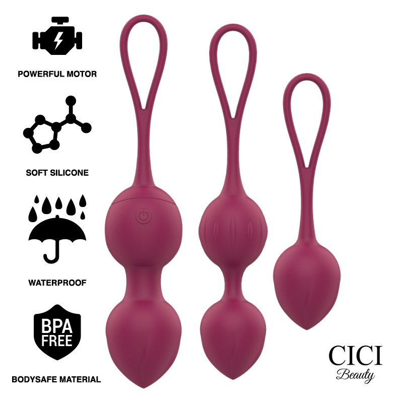 Кегел топчета с дистанционно управление CICI BEAUTY - SexVibe