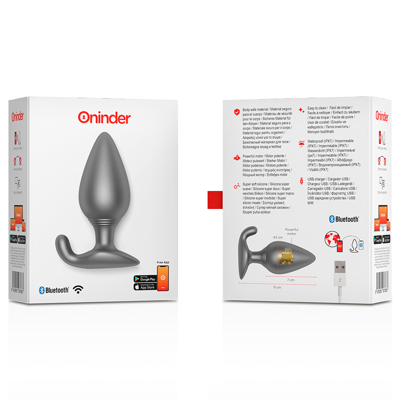 Вибриращ простатен масажор ONINDER - RIO - SexVibe