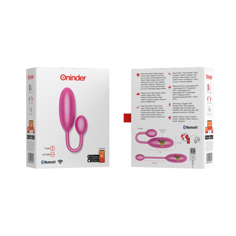 Вибриращо яйце с приложение ONINDER - DENVER