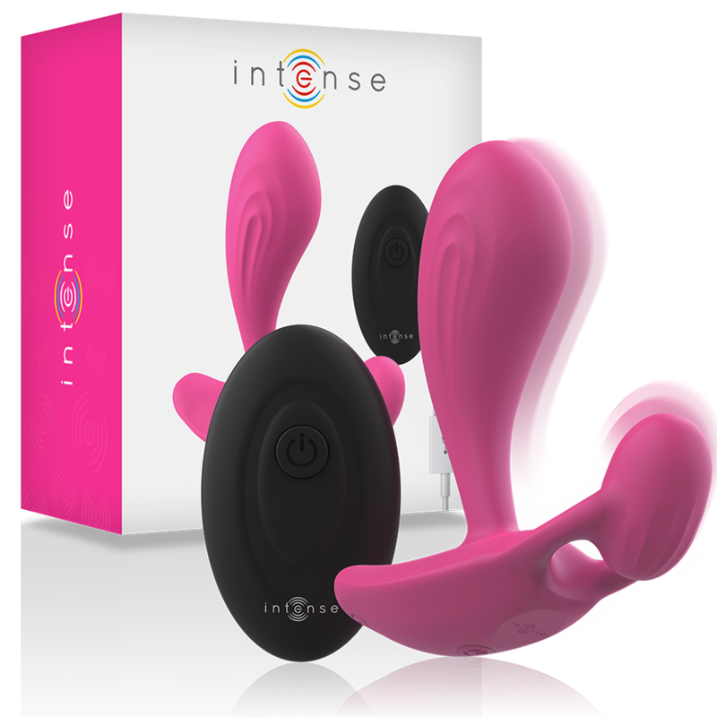 Стимулатор за G и P-точка с дистанционно управление INTENSE - SHELLY DUO - SexVibe