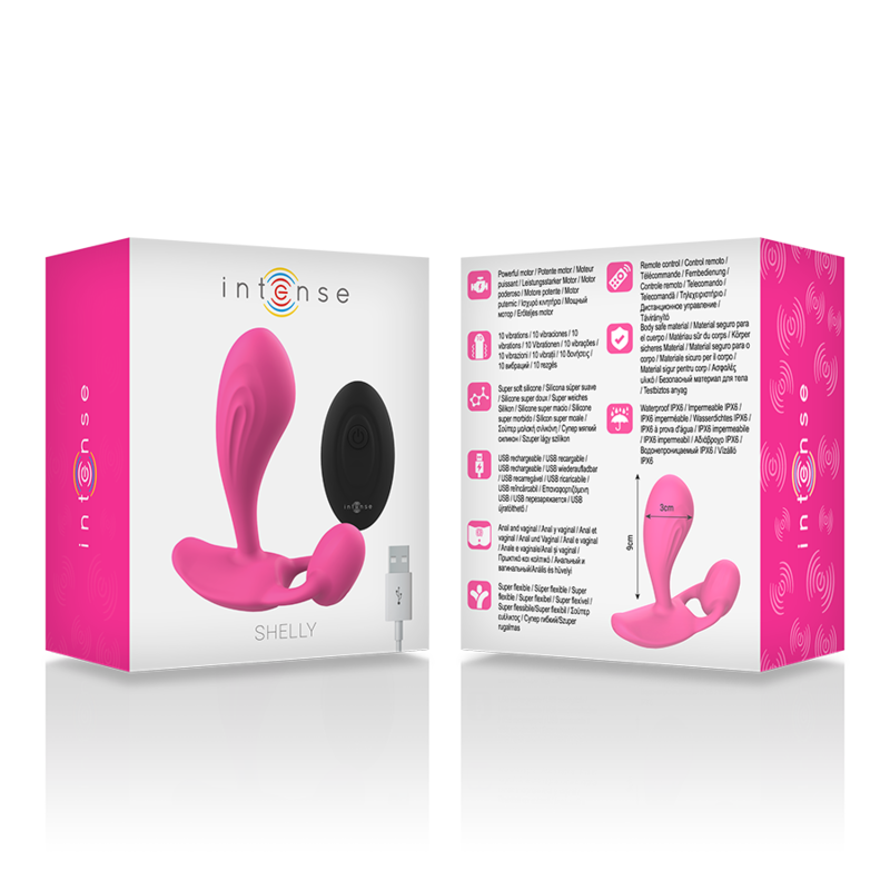 Вибратор с дистанционно управление SHELLY DUO - SexVibe