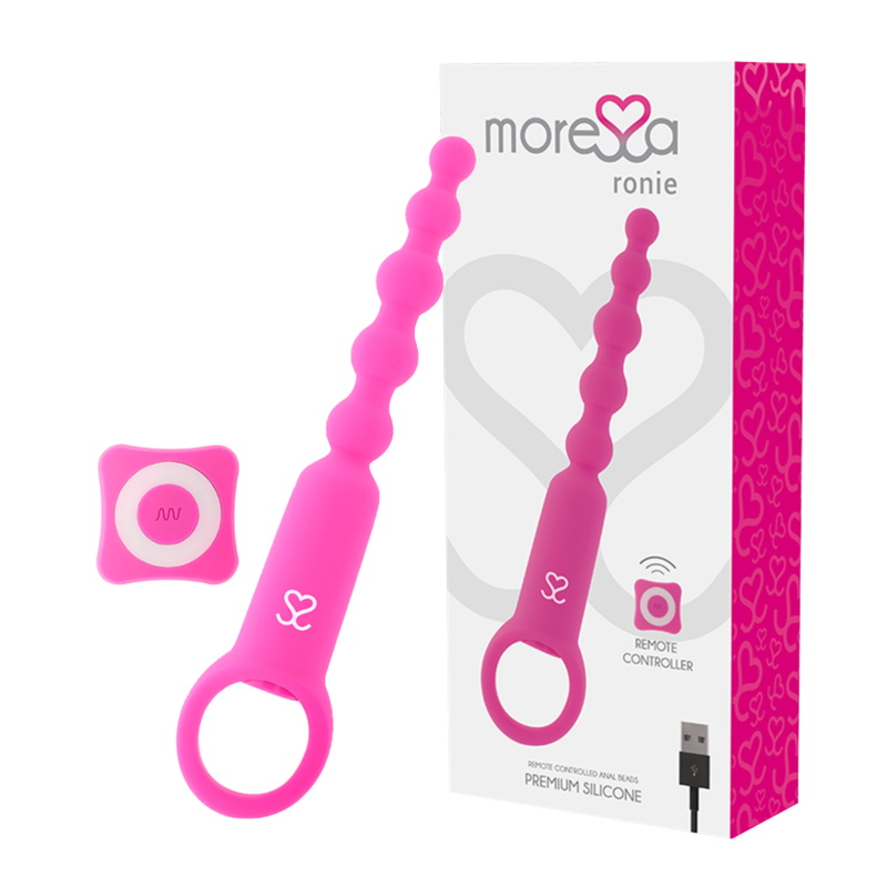 Анални топчета с дистанционно управление MORESSA - RONIE - SexVibe