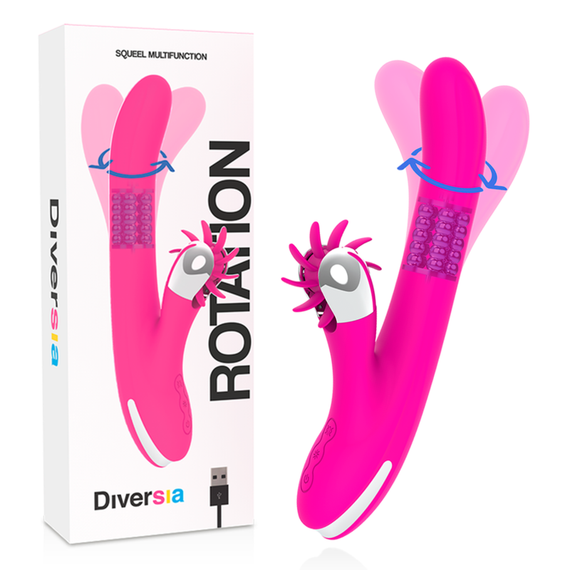 Вибратор зайче DIVERSIA 24 CM