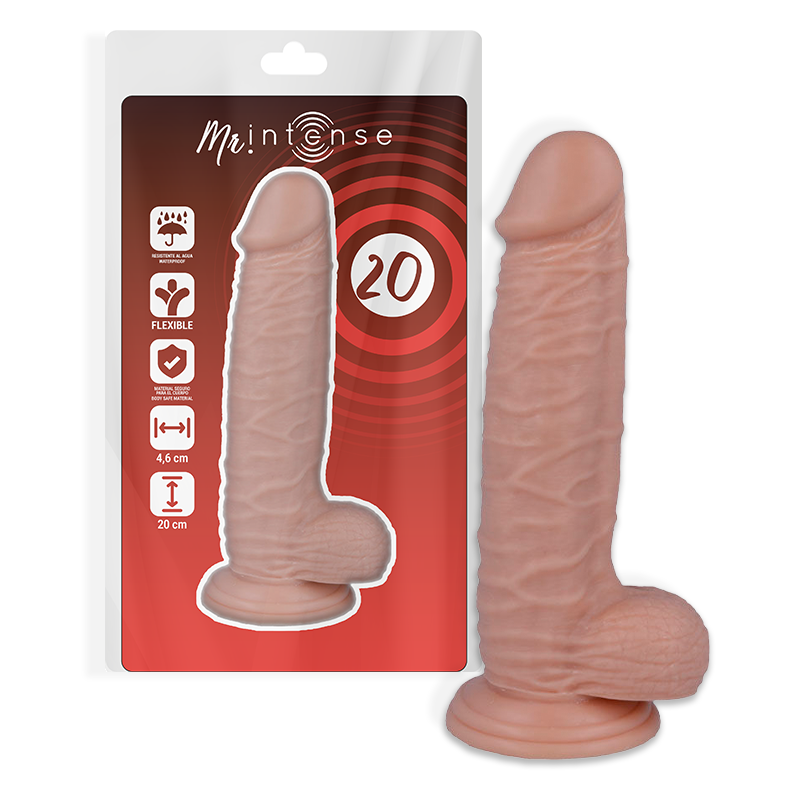 Реалистично дилдо MR INTENSE - 20 см - SexVibe