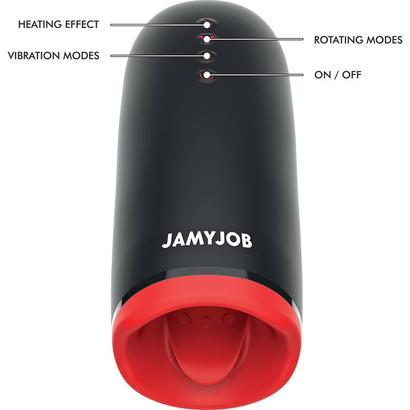 Мастурбатор с ротация и затопляне JAMYJOB - SPIN-X - SexVibe