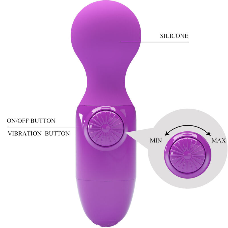 Вибратор масажор PURPLE MINI