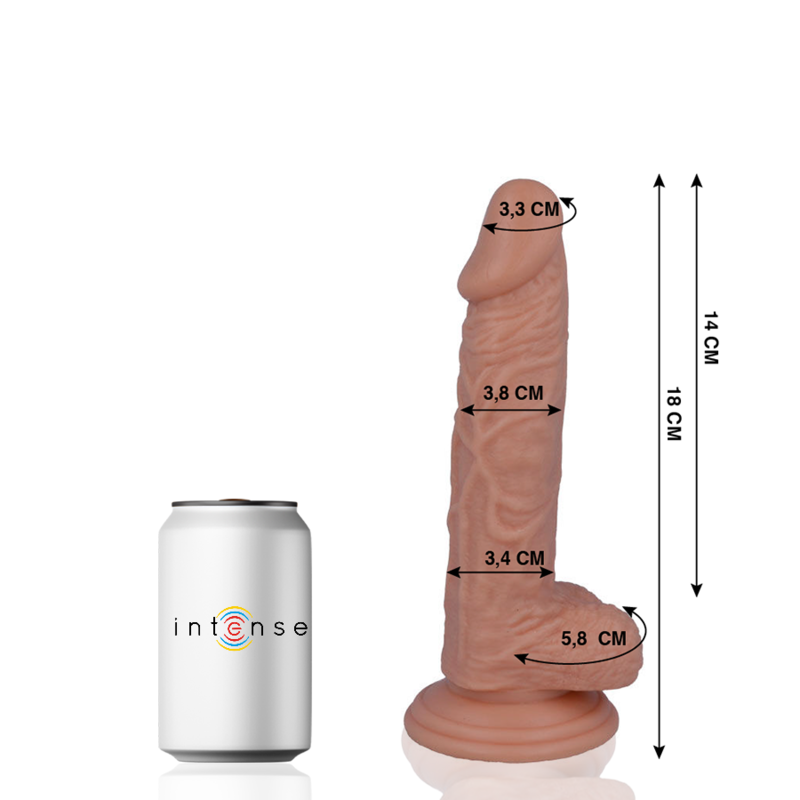 Реалистично дилдо MR INTENSE -18 см - SexVibe