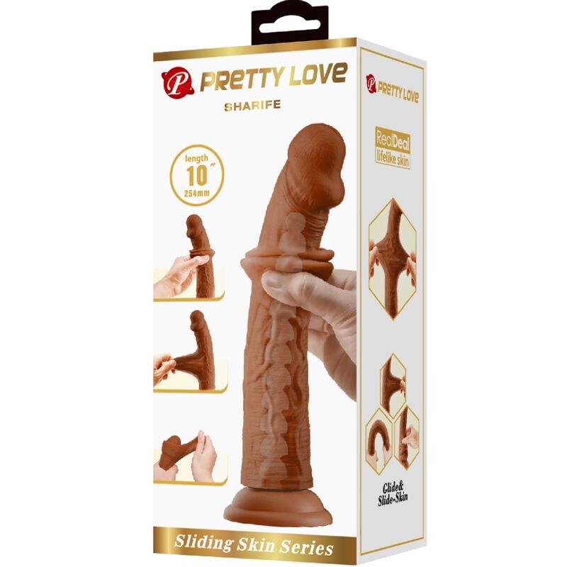 Реалистично дилдо SHARIFE - 25 CM - SexVibe
