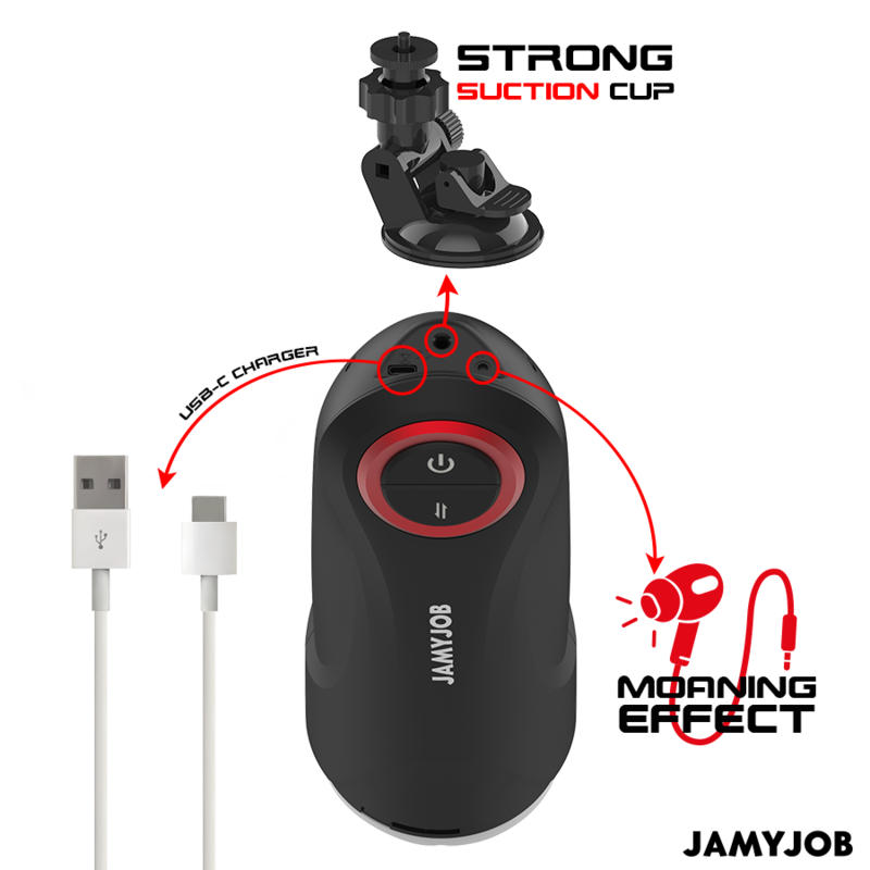 Мастурбатор с 5 режима на тласкане GRAVITY - SexVibe