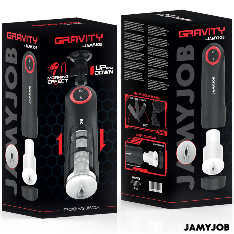 Мастурбатор с 5 режима на тласкане GRAVITY - SexVibe