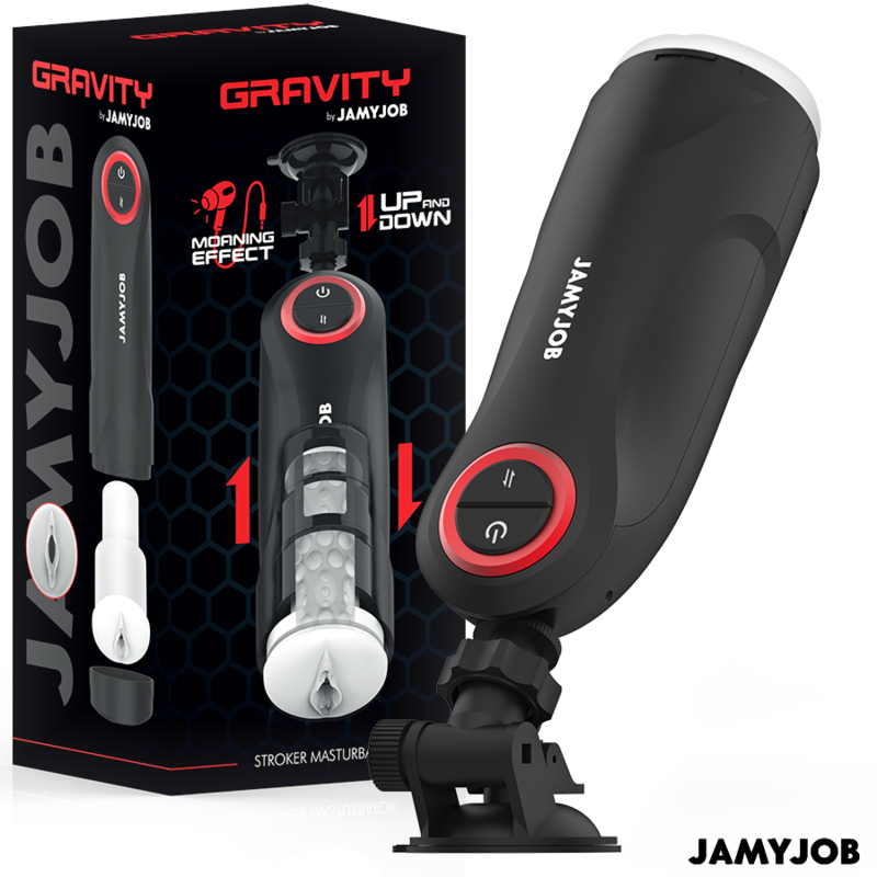 Мастурбатор с 5 режима на тласкане GRAVITY - SexVibe