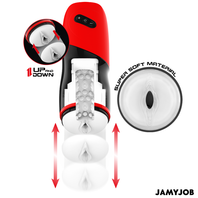 Мастурбатор с тласкащи движеия JAMYJOB - XPEED - SexVibe