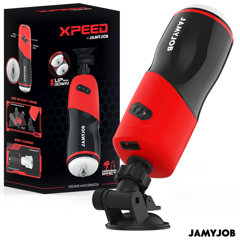 Мастурбатор с тласкащи движеия JAMYJOB - XPEED - SexVibe