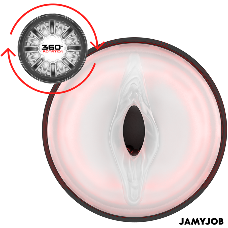 Мастурбатор с 10 вида засмукващи и тласкащи движения JAMYJOB - CYCLONE - SexVibe