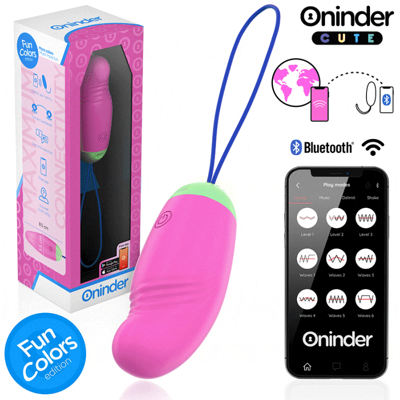 Вибро яйце с дистанционно ONINDER CUTE - LOVE