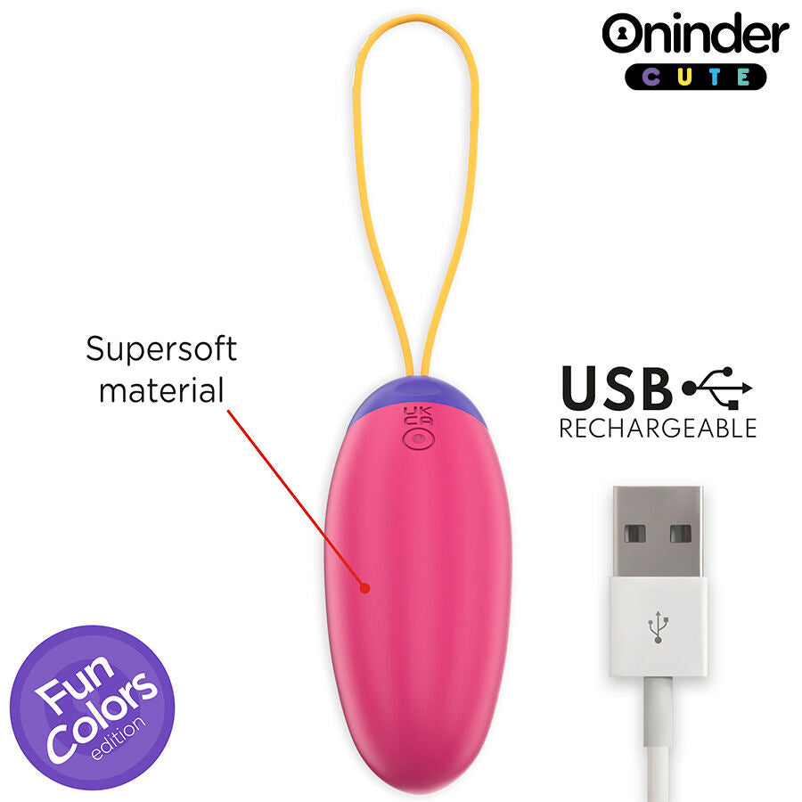 Вибро яйце с приложение ONINDER CUTE - WAVE TAPPING