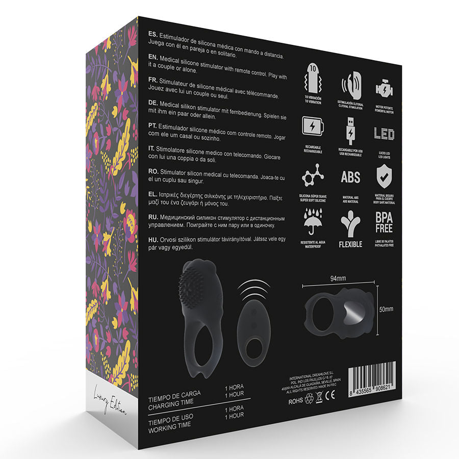 Пенис пръстен с дистанционно управление COLOSSEO - SexVibe