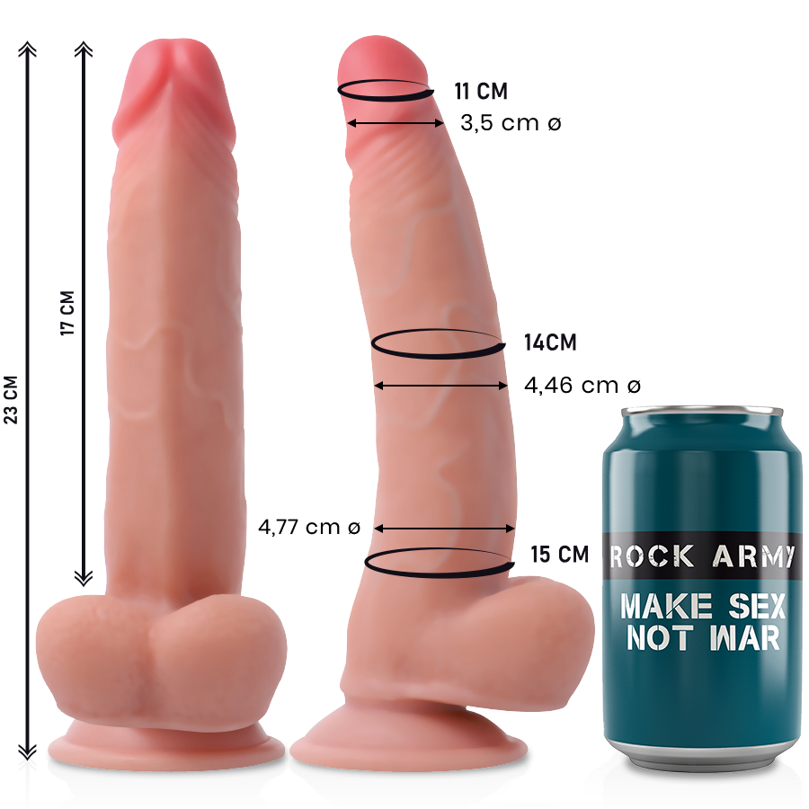 Реалистично дилдо LEOPARD - 23 CM - SexVibe