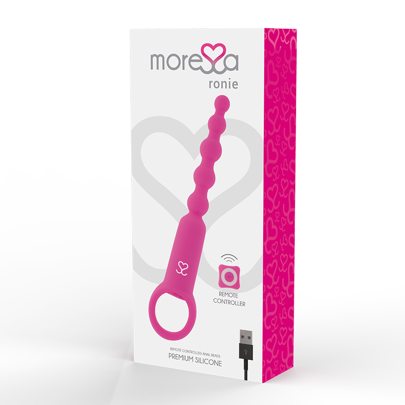Анални топчета с дистанционно управление MORESSA - RONIE - SexVibe