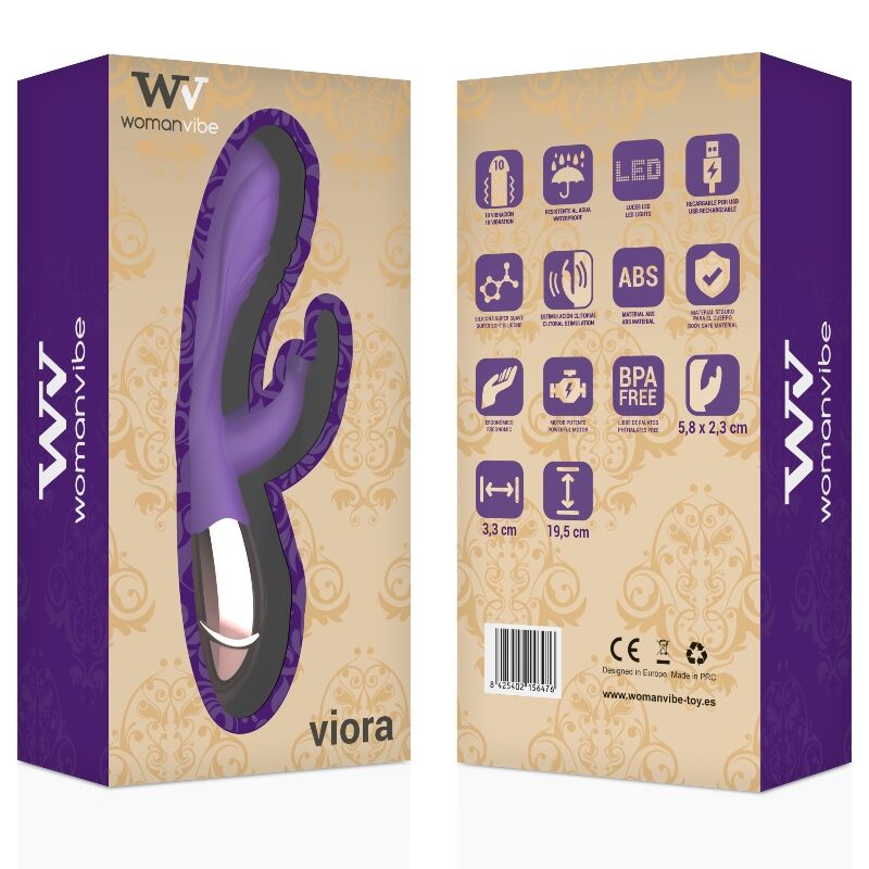 Вибратор зайче VIORA
