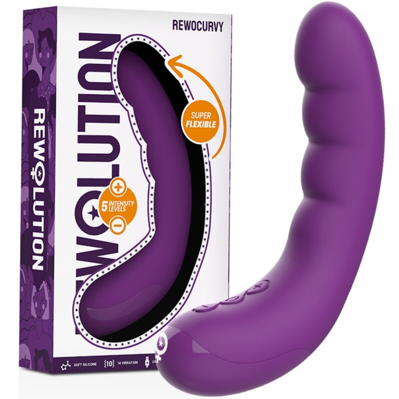 Вибратор REWOLUTION - REWOCURVY - SexVibe