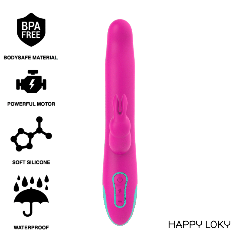 Rabbit вибратор HAPPY LOKY - PLUTO - SexVibe