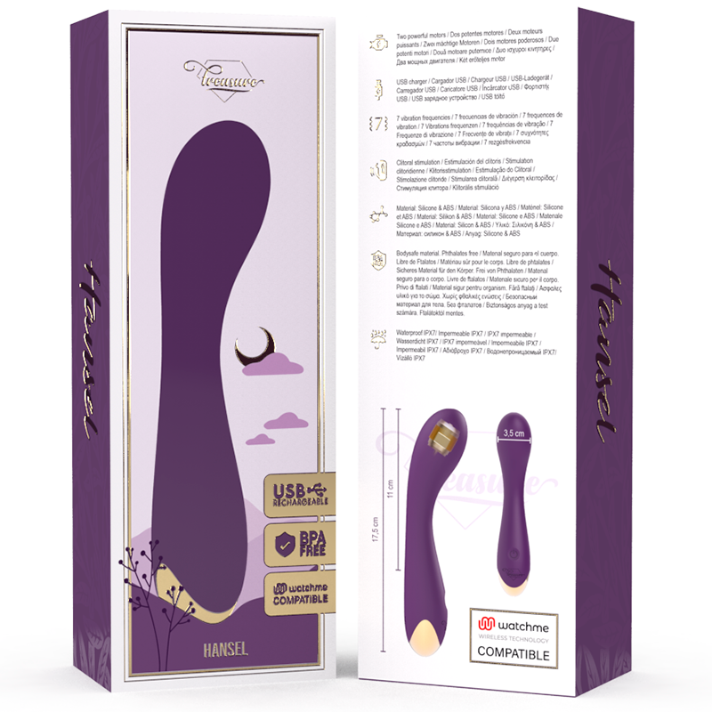 G-spot вибратор  TREASURE - HANSEL - SexVibe
