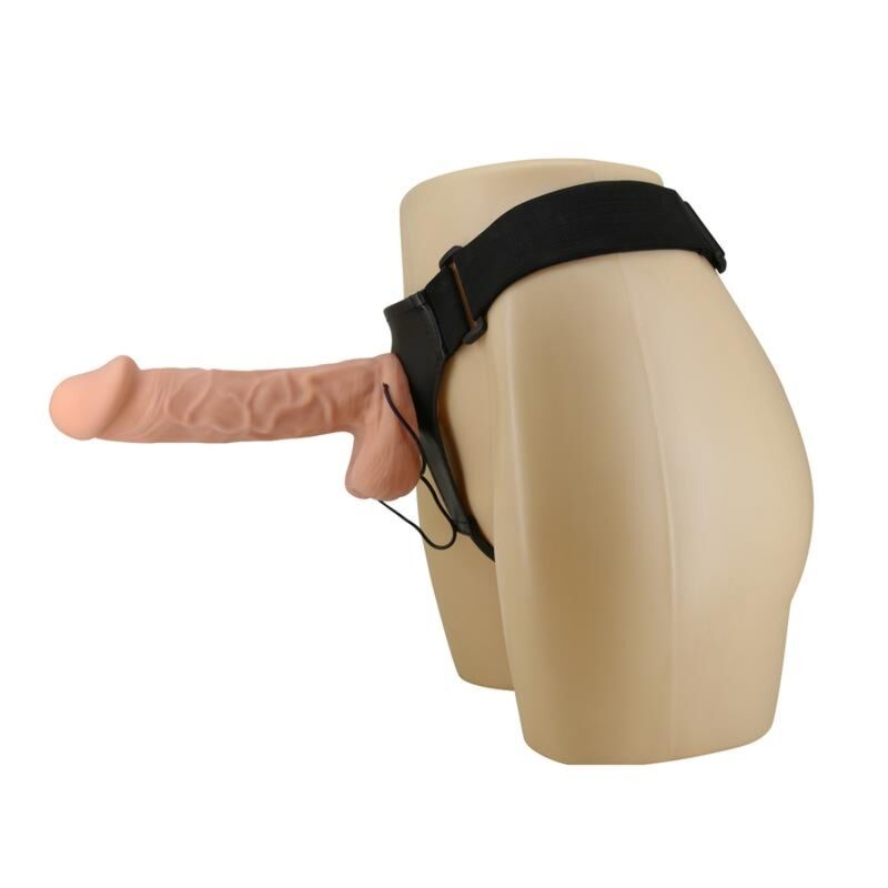 Пенис колан с вибриращо дилдо DANCE - ULTRA 26 CM - SexVibe