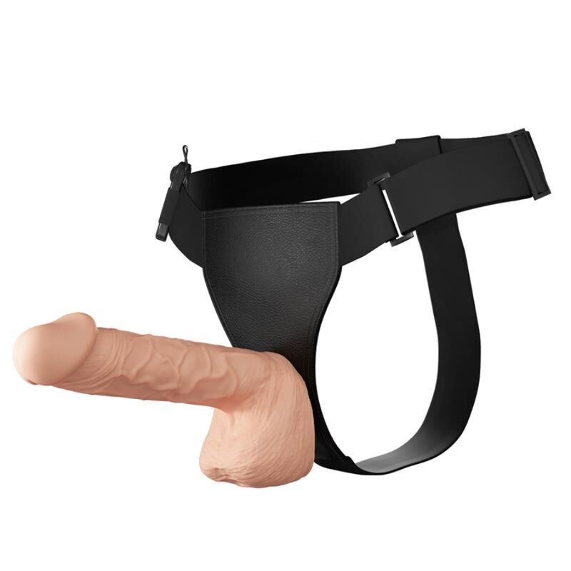Пенис колан с вибриращо дилдо DANCE - ULTRA 26 CM - SexVibe