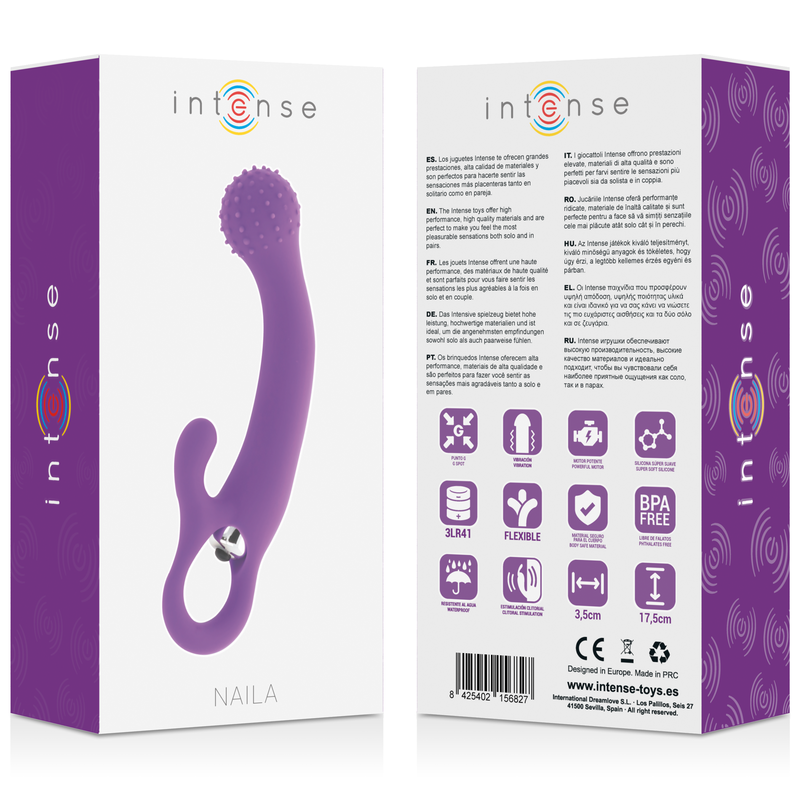 Вибратор заек INTENSE - NAILA - SexVibe