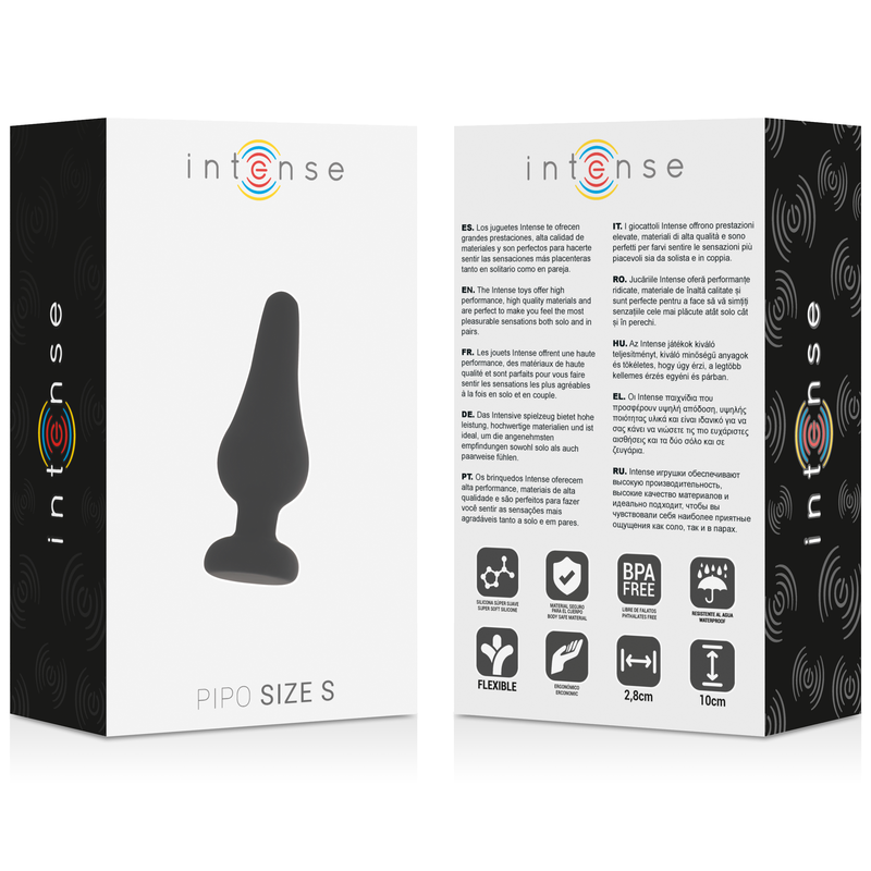 Анален разширител INTENSE  Pipò  - 9.8 CM - SexVibe