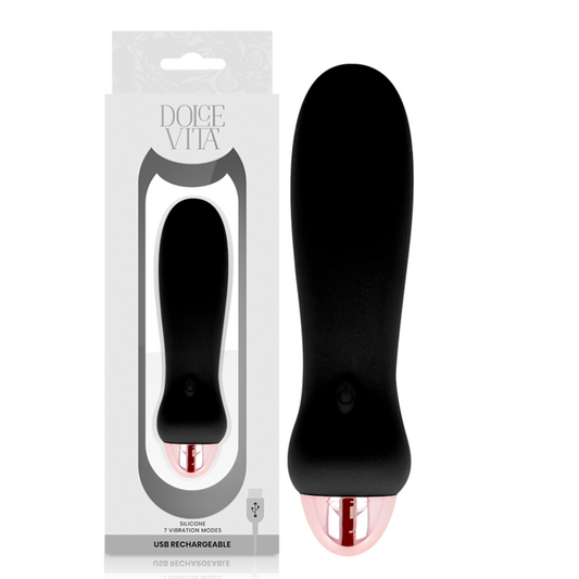 Вибратор DOLCE VITA Black Five