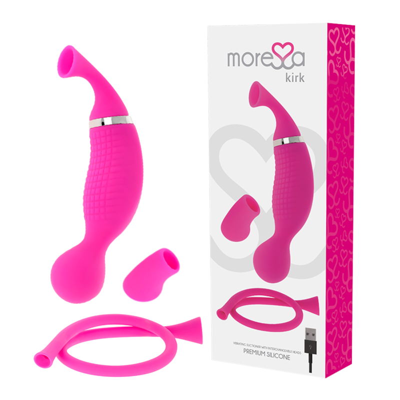 Засмукващ вибратор MORESSA - KIRK - SexVibe