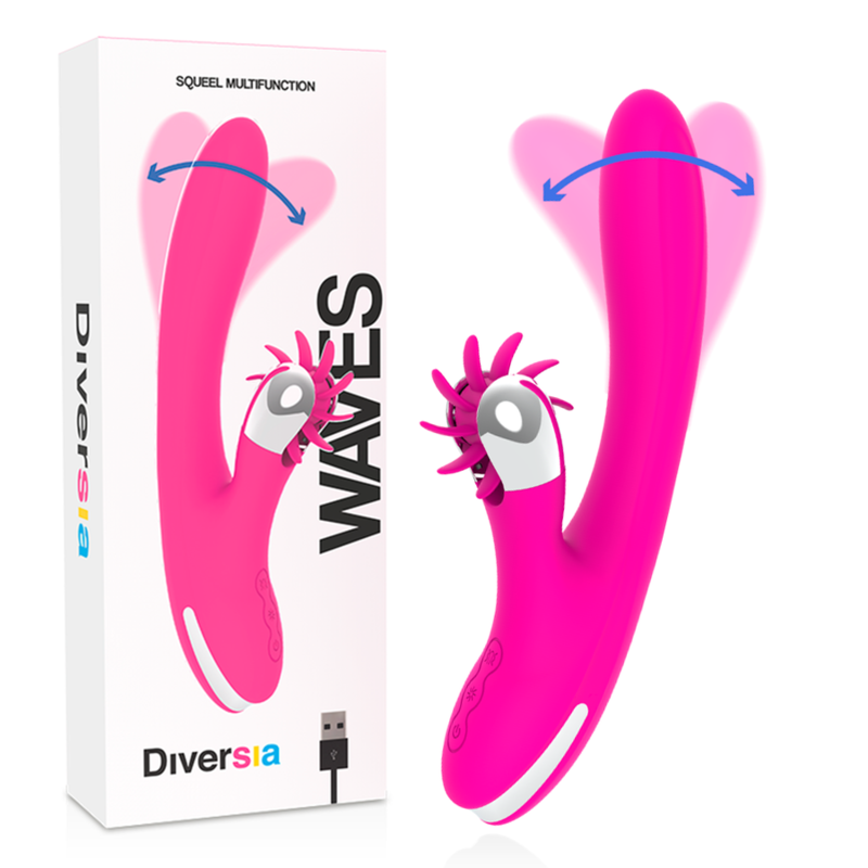 Вибратор заек DIVERSIA - BUNNY  WAVES - SexVibe