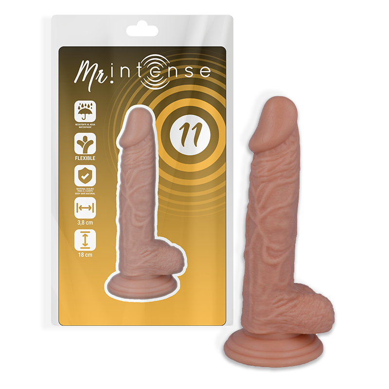 Реалистично дилдо MR INTENSE -18 см - SexVibe