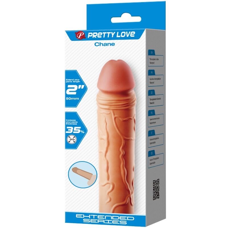 Пенис ръкав CHANE  18 см - SexVibe