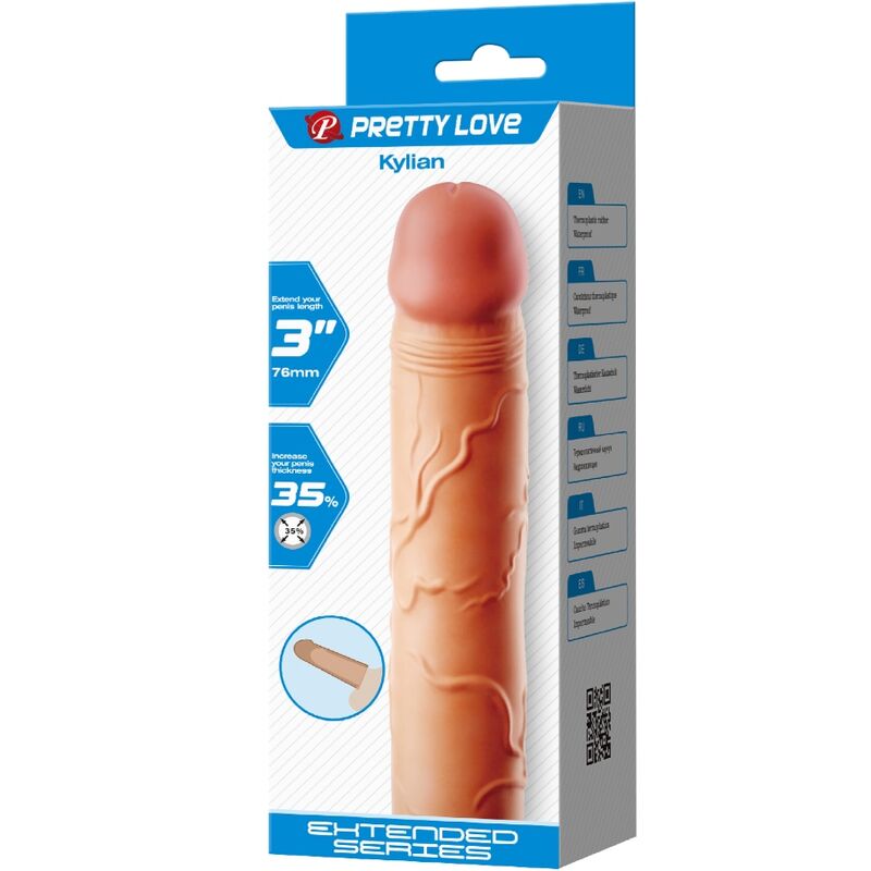 Пенис ръкав KYLIAN 20,5 см - SexVibe
