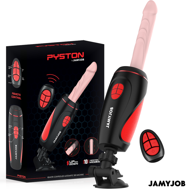 Дилдо мастурбатор с дистанционно управление JAMYJOB PYSTON - SexVibe