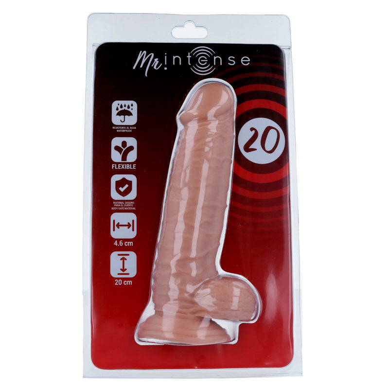 Реалистично дилдо MR INTENSE - 20 см - SexVibe