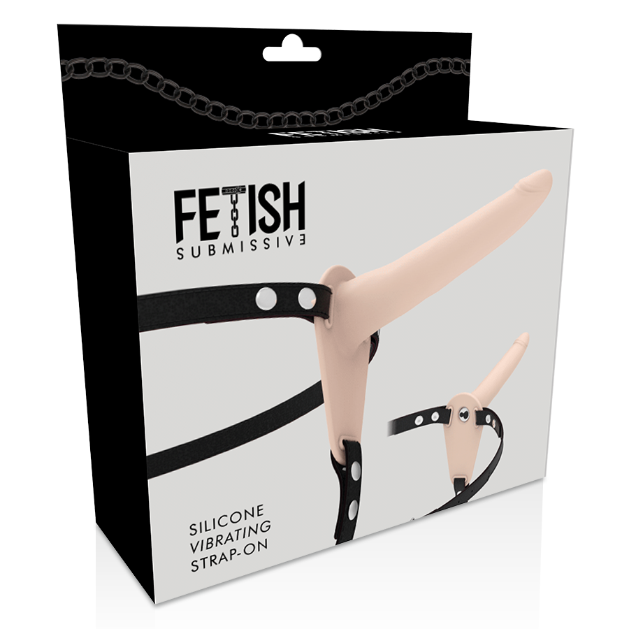 Вибриращ пенис колан FLESH 15 CM - SexVibe