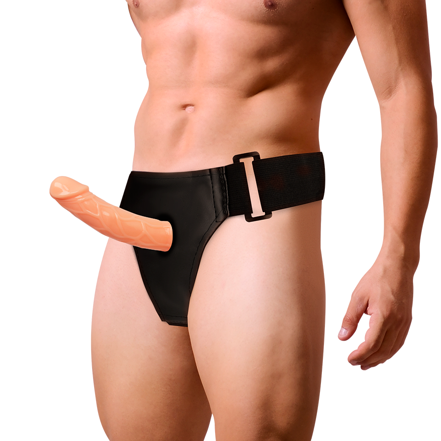 Пенис колан с кухо дилдо BLAKE 15.5 CM - SexVibe