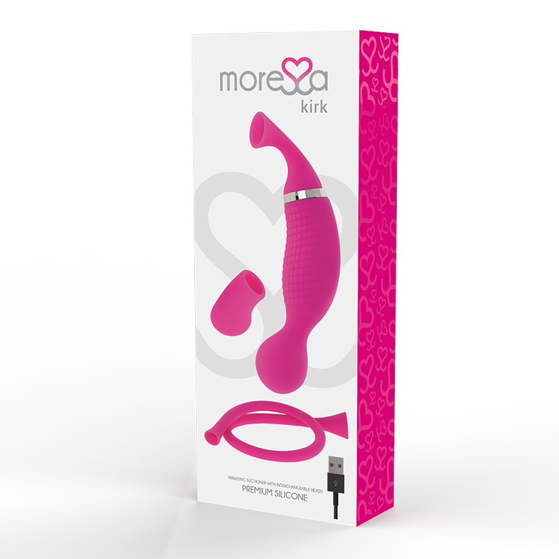 Засмукващ вибратор MORESSA - KIRK - SexVibe