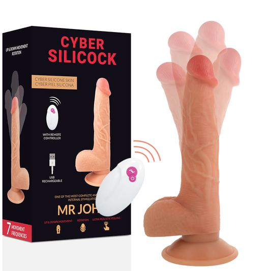 Вибратор с кибер кожа и дистанционно управление MR JOHN - SexVibe