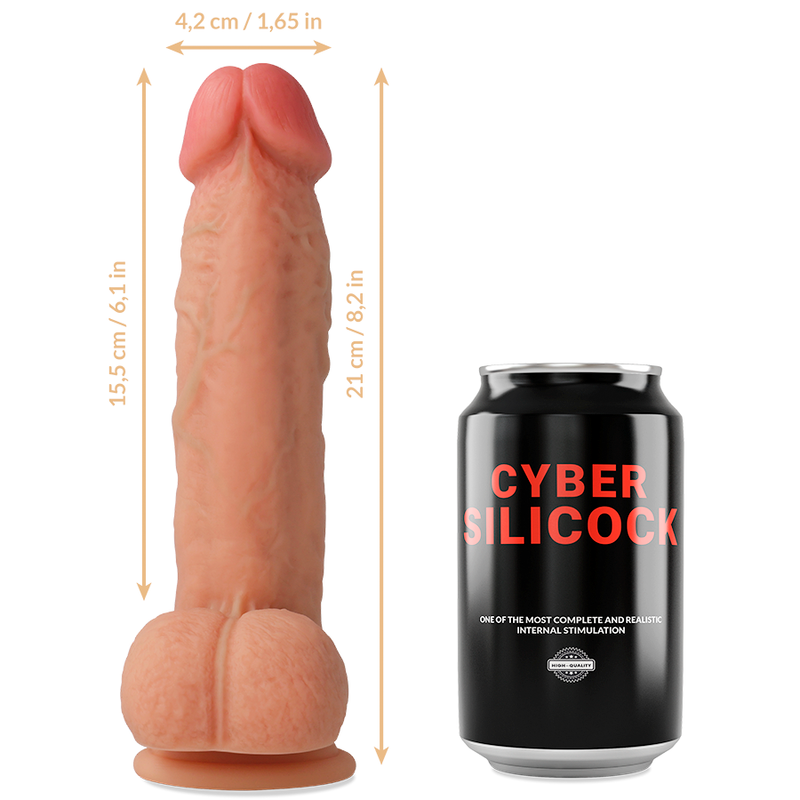 Пенис колан SAUL 15.5 CM -O- 4.2 CM - SexVibe